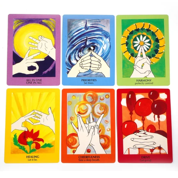Mudras For Body Mind And Spirit The Handy Course In Yoga With 68 Cards For Practice Cards Tarot Oracle Card Deck - Image 5